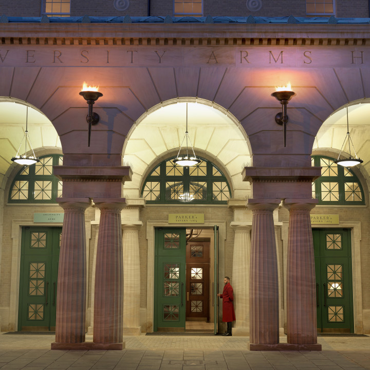 The University Arms, Cambridge: “Grand but not oppressive”